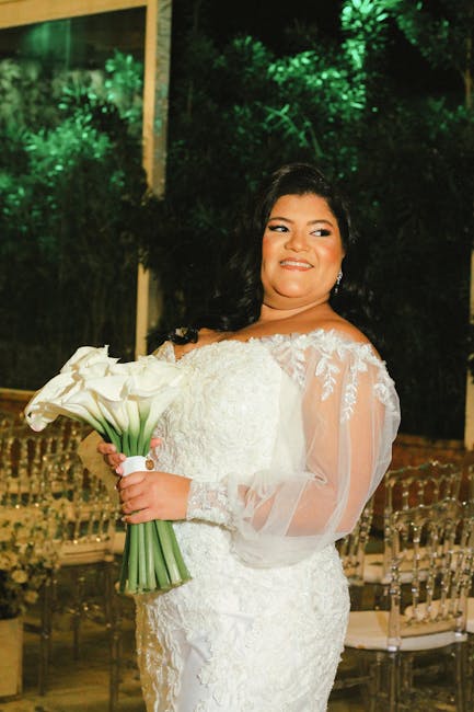 7 fasonów sukien ślubnych plus size – trendy 2025-2026
